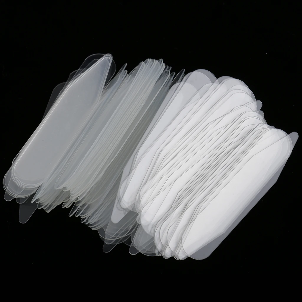 200pcs White Collar Stays Nylon Shirt Collar Insert Support White Blouse  Stiffeners Holder 3 Sizes 5cm 62cm 7cm - AliExpress