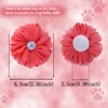100pcs Spring Dog Accessories Slidable Pet Dog Bowties Flower -Collar  Daminond Dog Bowtie Small Dog Bow Tie Collar Charms 3