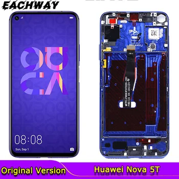 

Original Display for Huawei Nova 5T LCD Display Touch Screen Digitizer With Frame for 6.26" Huawei Nova5T LCD YAL-L21 Display