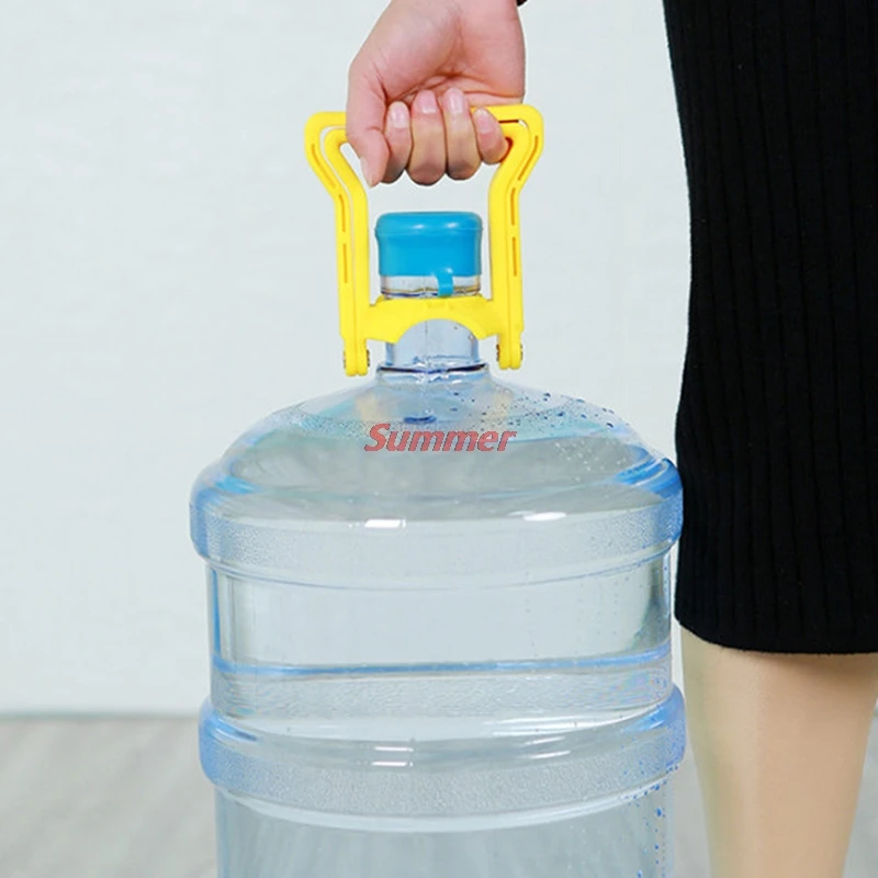 1 x Plastic Bottled Water Handle Energy Saving Thicker Double Pail Bucket Lifting Carrier Energy Drink Bottle Carrier