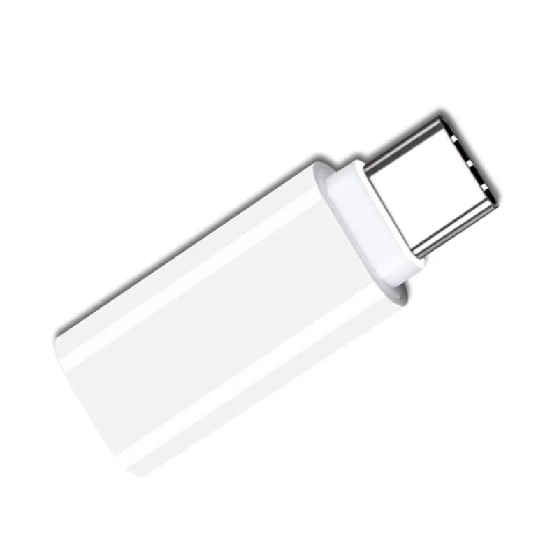 Type-C to 3.5mm Earphone Adapter USB-C 3.1 Male AUX o Female for Xiaomi 6 Mi6 Letv 2 Pro Max2 (white) | Электроника
