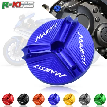 

For YAMAHA Grand Majesty 400 2005 2006-2011 Motorcycle Accessories Engine Oil Cup Cover Oil Filler Drain Plug Sump Nut Cap