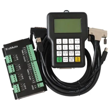 

for RichAuto DSP A11 CNC Controller A11S A11E 3 Axis Motion Controller Remote for CNC Engraving and Cutting English Version