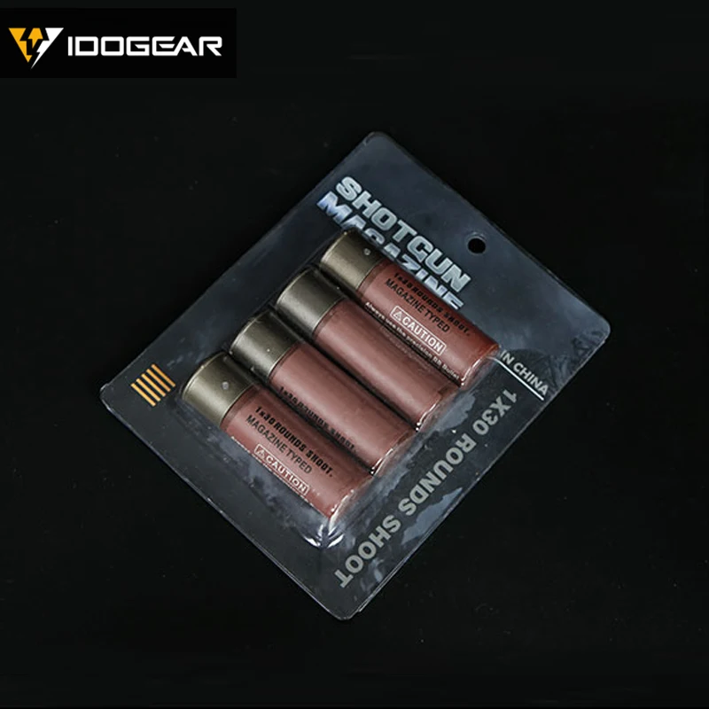 

IDOGEAR Rifle Mag Snap Cap Dummy Model Round Gun 4pcs Pack Cosplay Airsoft Tactical Gear 3931