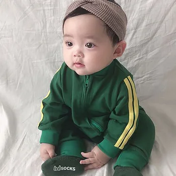 

MILANCEL 2020 baby rompers fashion sports style baby boys clothes infant girls outfit newborn baby jumpsuit