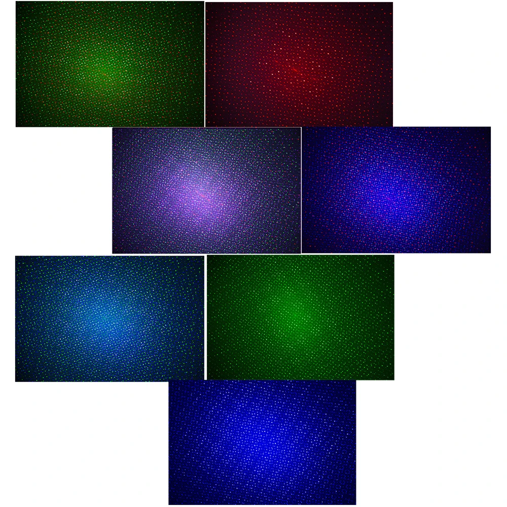 RGB лазерные рождественские огни звезды красный зеленый синий душ проектор Сад Открытый водонепроницаемый IP65 для украшения рождества с дистанционным управлением