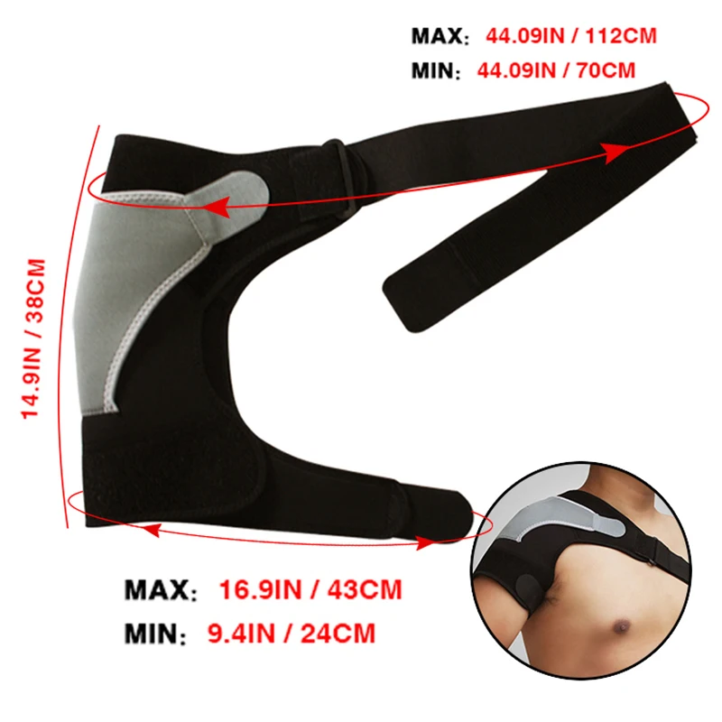 Adjustable Shoulder Support Brace 2