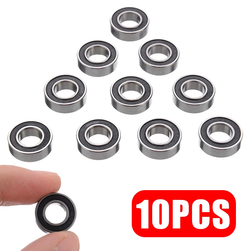 

10Pcs High Quality Rubber Sealed Ball Bearing Set Miniature Bearings 688-2RS 688 RS Ball Bearing 8x16x5mm