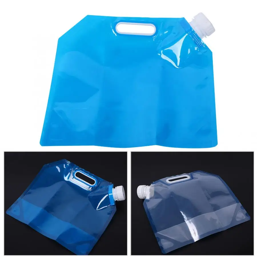 

3L Blue Portable Camping Hiking Folding Water Storage Lifting Bag for Survival Outdoor Travel