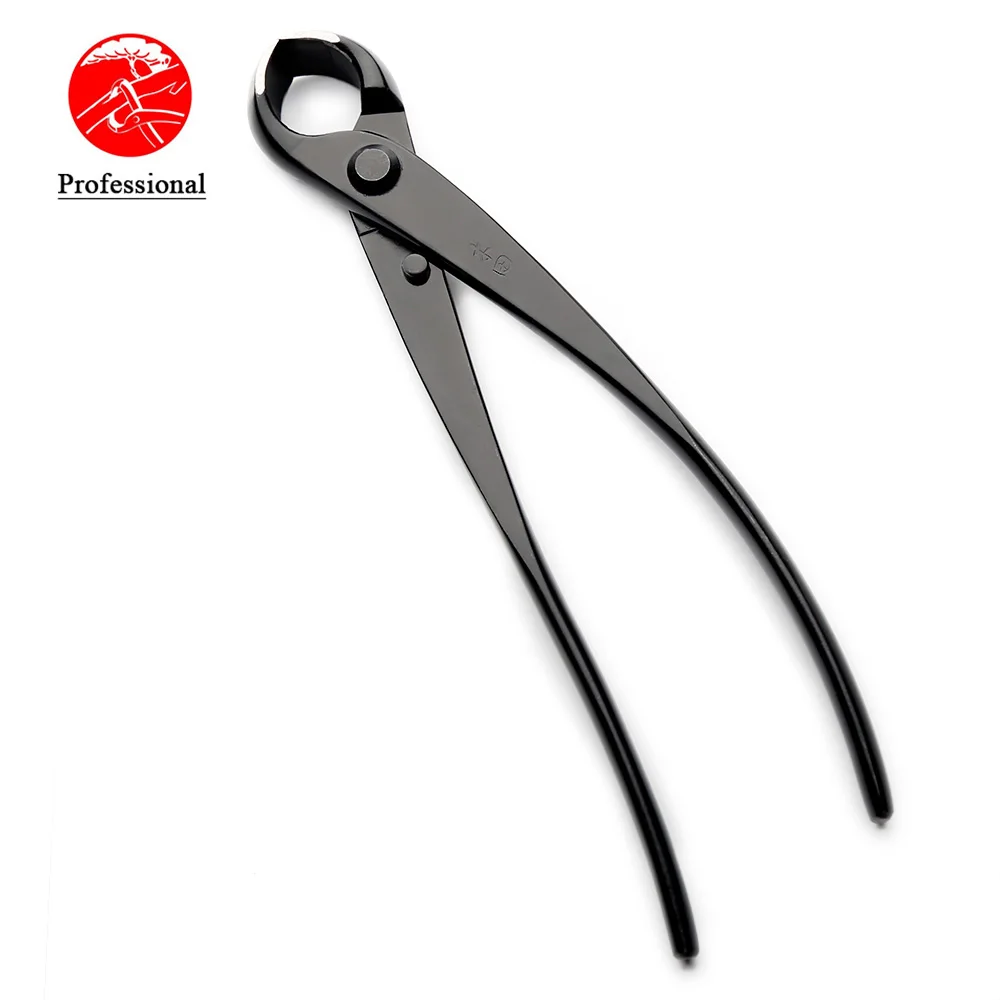 professional grade 210 mm knob cutter concave edge cutter High-Carbon Alloy Steel bonsai tools made by TianBonsai
