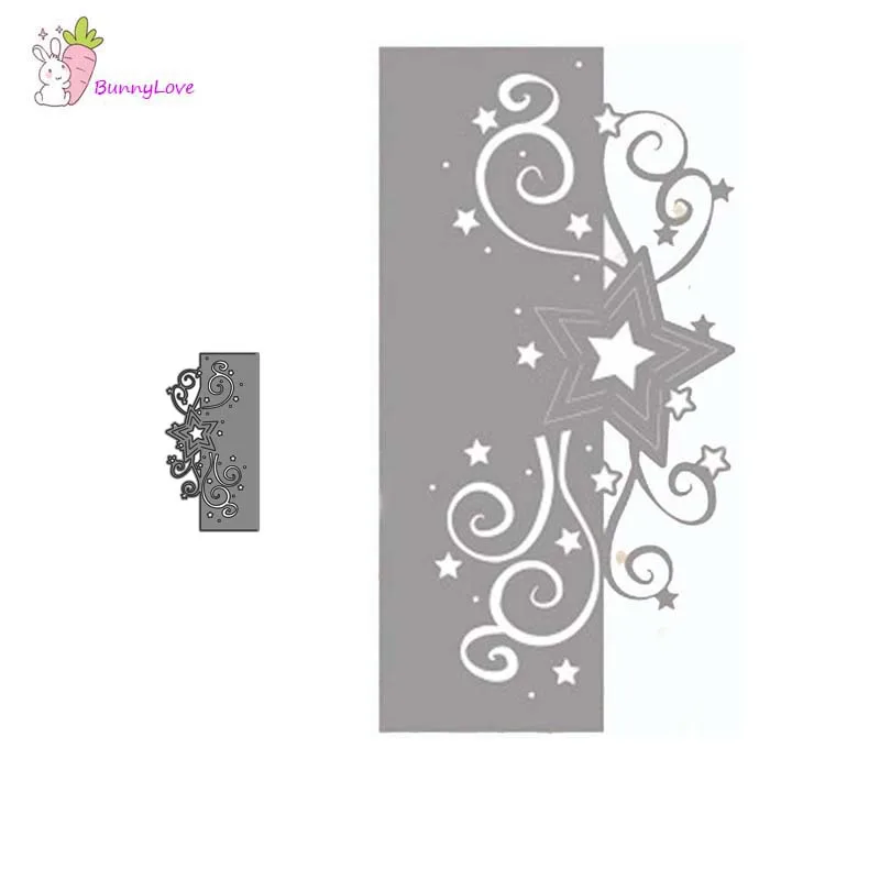 

Metal cutting dies Pentagram lace 2019 Crafts Stencil For DIY Scrapbooking Paper/photo Cards Embossing Die