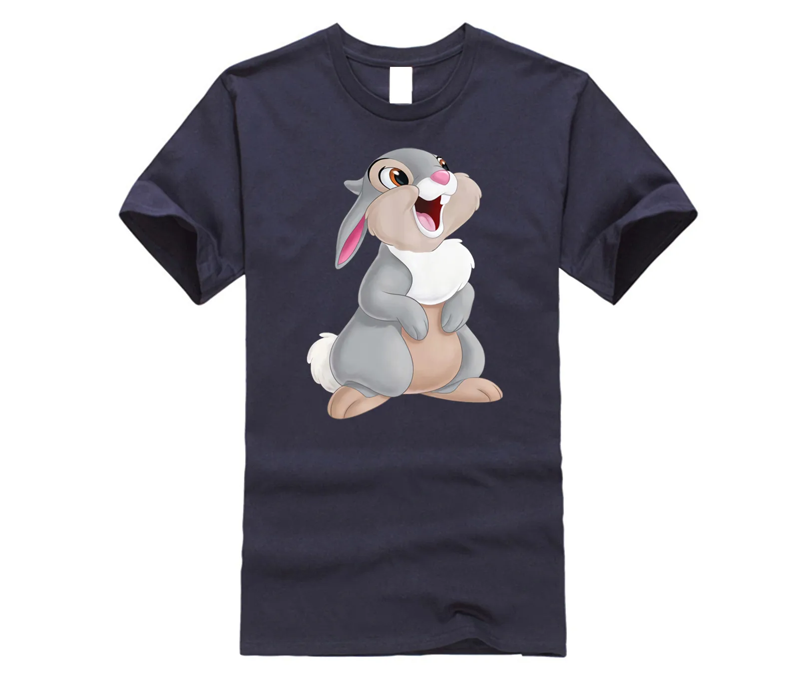 Thumper Бэмби Популярные Tagless футболка|Футболки| |