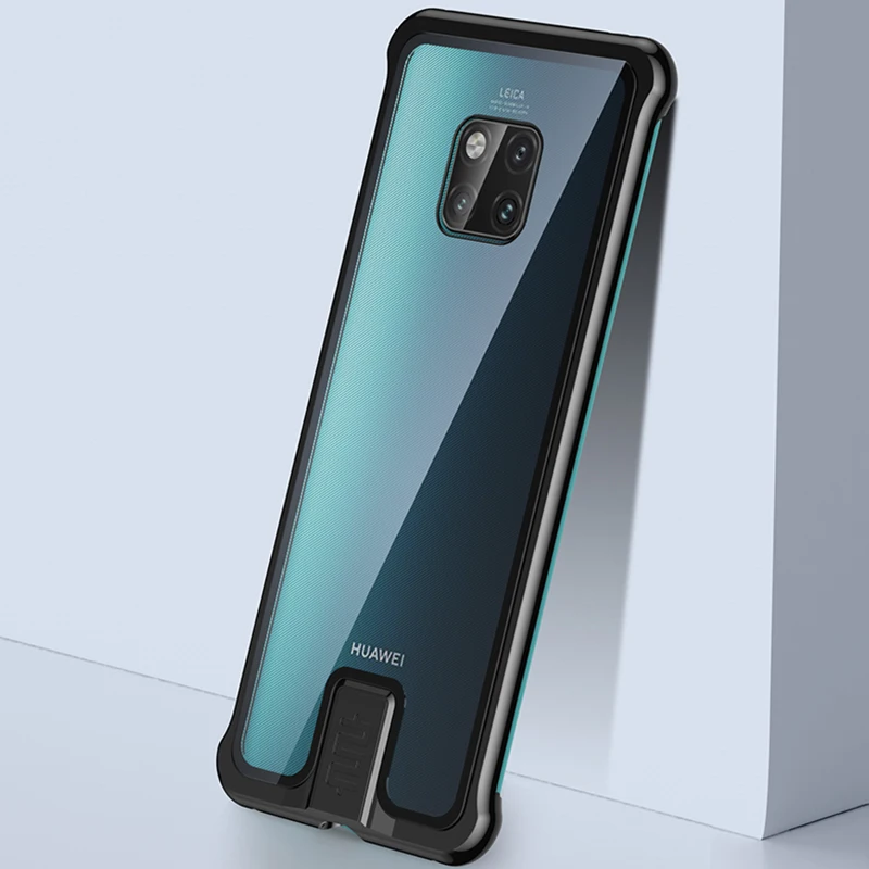 Чехол для huawei mate 20/Pro 9h твердость прозрачное закаленное стекло и алюминиевый металлический слайдер крышка для huawei mate 20 Pro тонкий жесткий
