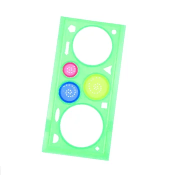 

1 Pc Spirograph Multifunctional Geometric Ruler Drafting Tools Stationery Students Office Supplies Design Ruler