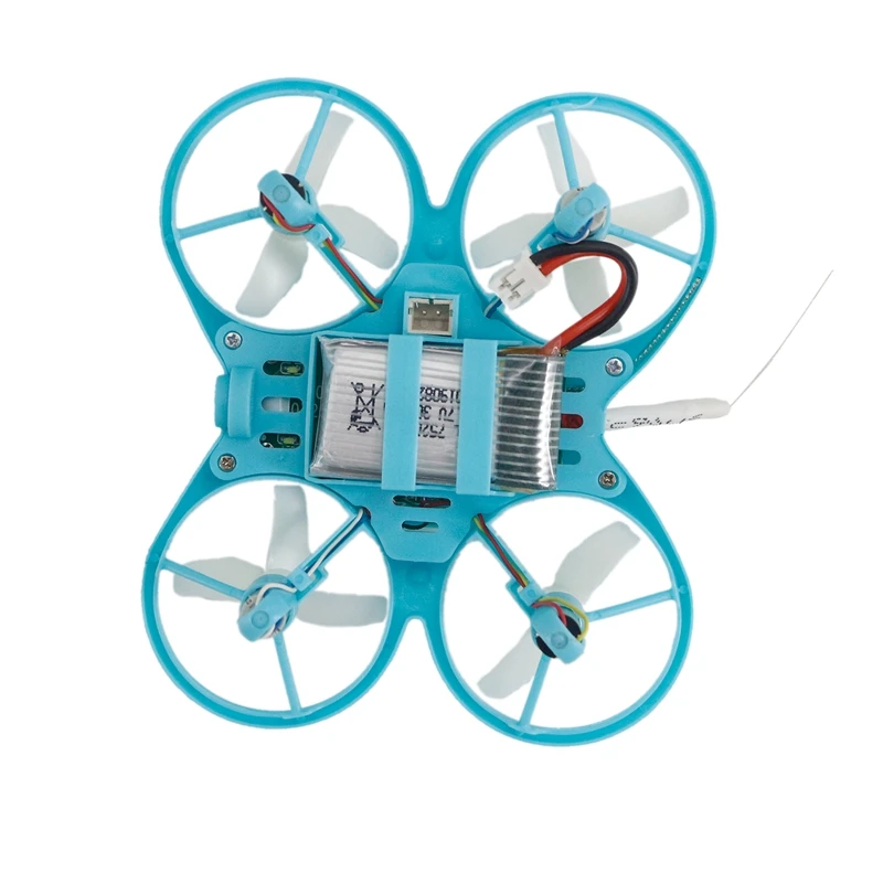 Мини Радиоуправляемый квадрокоптер FPV Дрон 2,4 ГГц самолет с камерой HD 720P светодиодный светильник для помещений Складная рукоятка Радиоуправляемый квадрокоптер Дрон синий