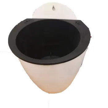 

Modern Design Home Wall Hanging Design Flower Pot Round Shape Resin Hydroponics Chlorophytum Potted Flower Pots Drop