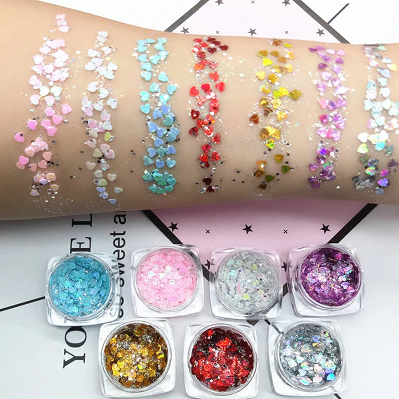 waterproof long lasting party makeup glitter eyeshadow  glitter powder for eyeshadow gold silver nail starlight