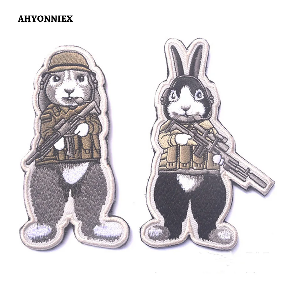 1 шт. вышитые вьетнамские войны Rhapsody наклейки на наручную повязку животное