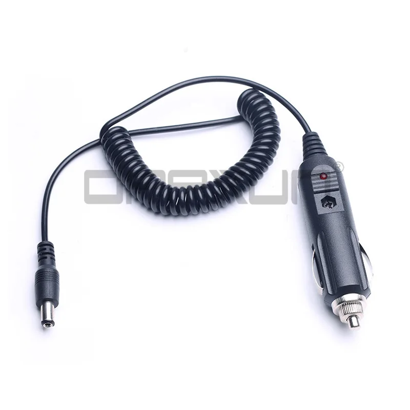 Car Charger Cable For Two-Way Baofeng Walkie Talkie UV-5R UV-5RE 5RA 82 3R Radio Cigarette Lighter Slot 12V DC Power Charge Cord | Мобильные