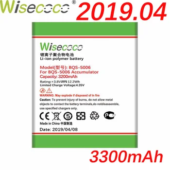 

Wisecoco BQS5006 3300mAh 3.8V Battery For BQS-5006 BQS 5006 BQ5006 BQ-5006 LOS ANGELES Phone Battery Replace+Tracking Number