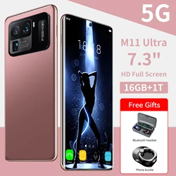 M11 – téléphone portable Ultra 100% Original, écran de 7.3 pouces, Smartphone, mémoire de 16GB + 1T, 4G/5G, Version Globale 
