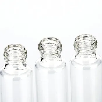 

6pcs 5ml 10ml Empty clear Glass Essential oil Roll On Bottle Vials with roller ball for perfume aromatherapy