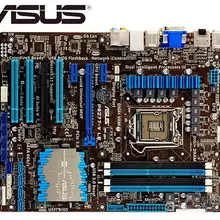 Asus P8Z77-V LE б/у рабочего стола материнской платы LGA 1155 DDR3 32 Гб USB3.0 для туристических ящиков 22/32nm Процессор Z77 Материнская плата ПК по выгодной цене