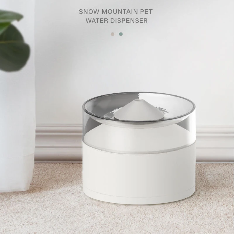 Cat Drinking Fountain Cats and Dogs Water Automatically Circulates and Quadruple Filtering Intelligent Mute Pet Water Fountain