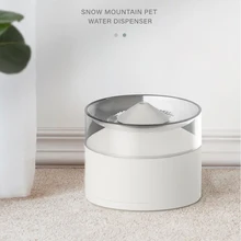 Cat Drinking Fountain Cats and Dogs Water Automatically Circulates and Quadruple Filtering Intelligent Mute Pet Water Fountain