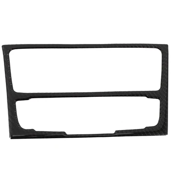 

New Carbon Fiber Console CD Panel Cover Trim Fit for Audi A4 B8 A5 Q5 B7 2009-2016