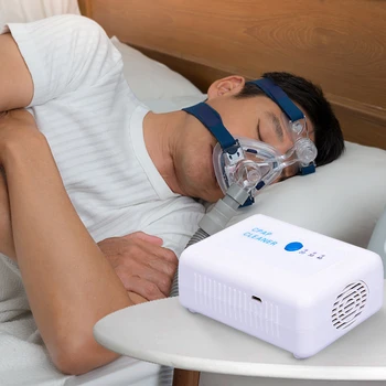 

CPAP Sanitizer Bundle Cleans Sanitizing Bag Adapters Travel Size Equipment for Travel and Home Sanitizer for CPAP Machine Mask