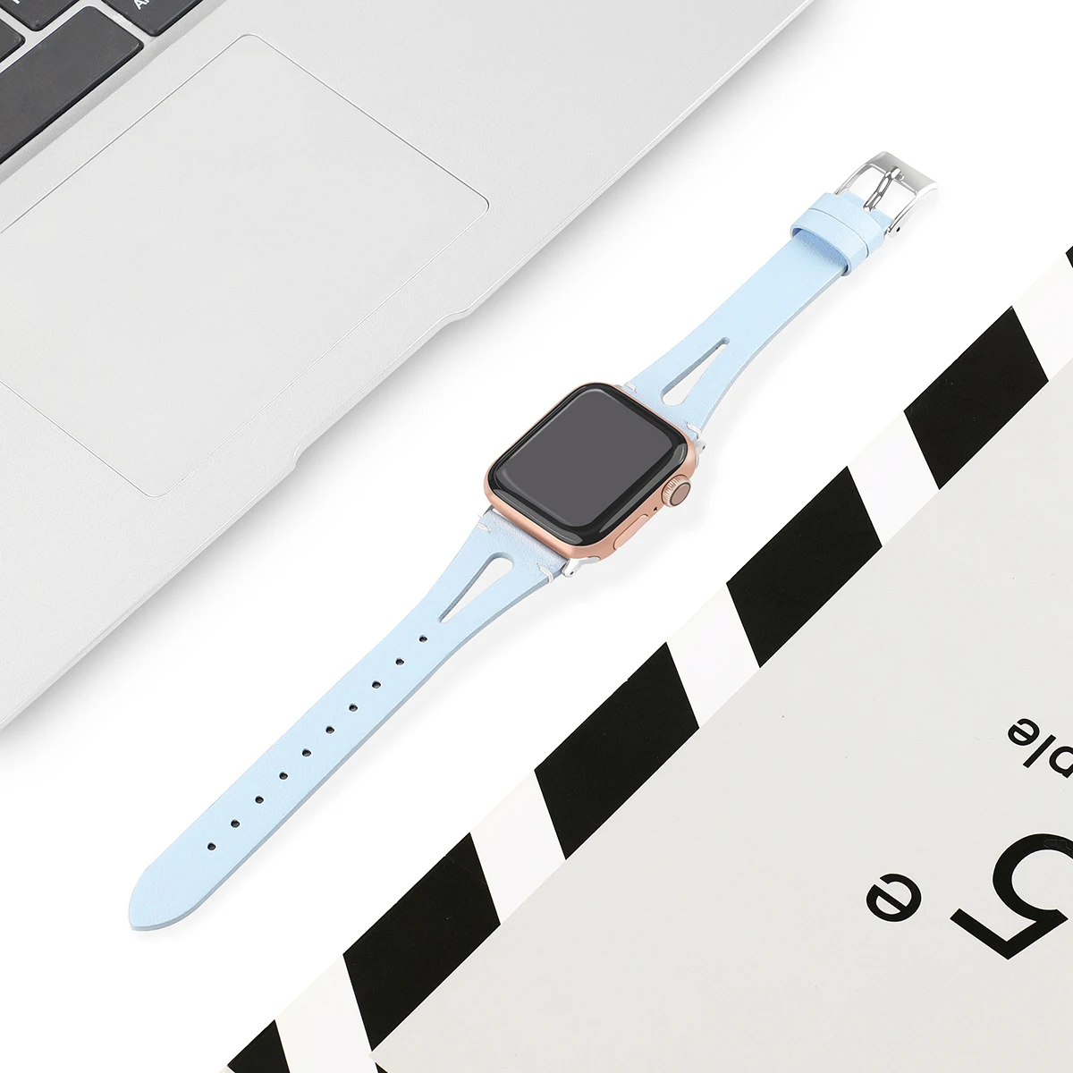 Сменный ремешок для Apple Watch 38 мм 44 мм 40 мм 42 мм кожаный ремешок для Iwatch браслет 83010
