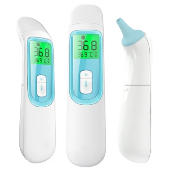 

ELERA Non-Contact Infrared Thermometer Forehead&Ear Temperature Digital Measure Accurate with LCD Display for Baby Adult