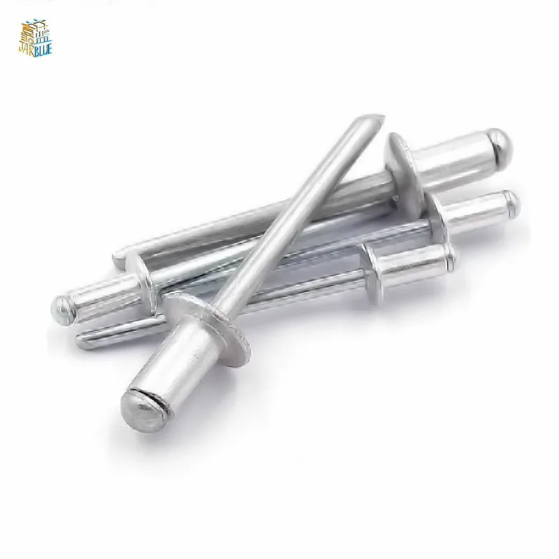 Rivets and Fasteners Rivets and Screws 10-50Pcs Pop Rivets Aluminium M2.4 M3.2 M4 M4.8 M5 M6 Dome Head Blind Rivets Steel Shank Mandrel Exhaust