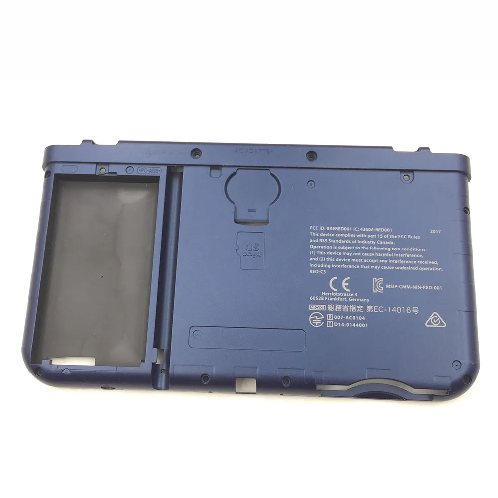 for New 3DS XL Blue Botton D пластина рамка для New 3DS LL XL запасная часть батарея держатель корпус - Цвет: for New 3DS XL Blue