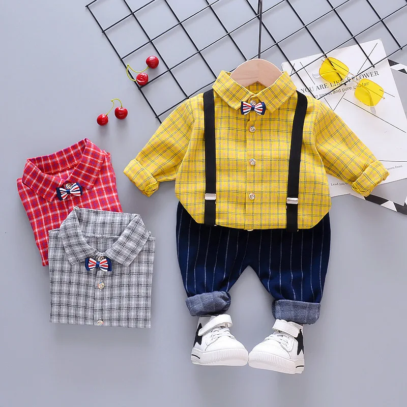 

Baby Spring And Autumn Set BOY'S Handsome Girls Western Style Infant Clothes 4 Children 2 Children 0-1-3-a Year of Age Korean-st