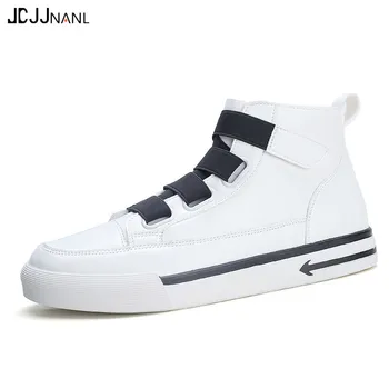 

Winter shoes men Gao Bang canvas shoes flat shoes white shoes men leather casual shoes white shoes non-slip men's casual shoes