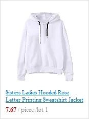 JAYCOSIN fashion women's print hooded sweatshirt hooded sweater jacket simple sports sweatshirt pullover popular autumn winter