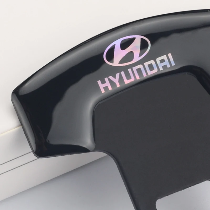 Для Solaris ix35 i20 i30 i40 HYUNDAI Tucson CRETA Santa fe пряжки ремня безопасности автомобиля пояс безопасности сигнализация подавитель стопор 2 шт