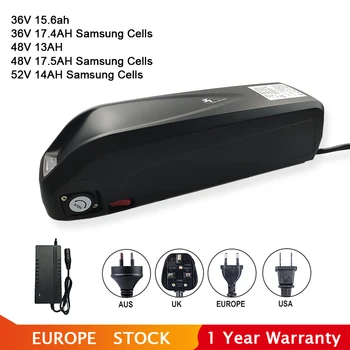 

Electric eBike Hailong Battery Samsung 18650 Cells Pack 52V 14Ah 48V 36V 13Ah 17.5Ah for Bafang BBS02b