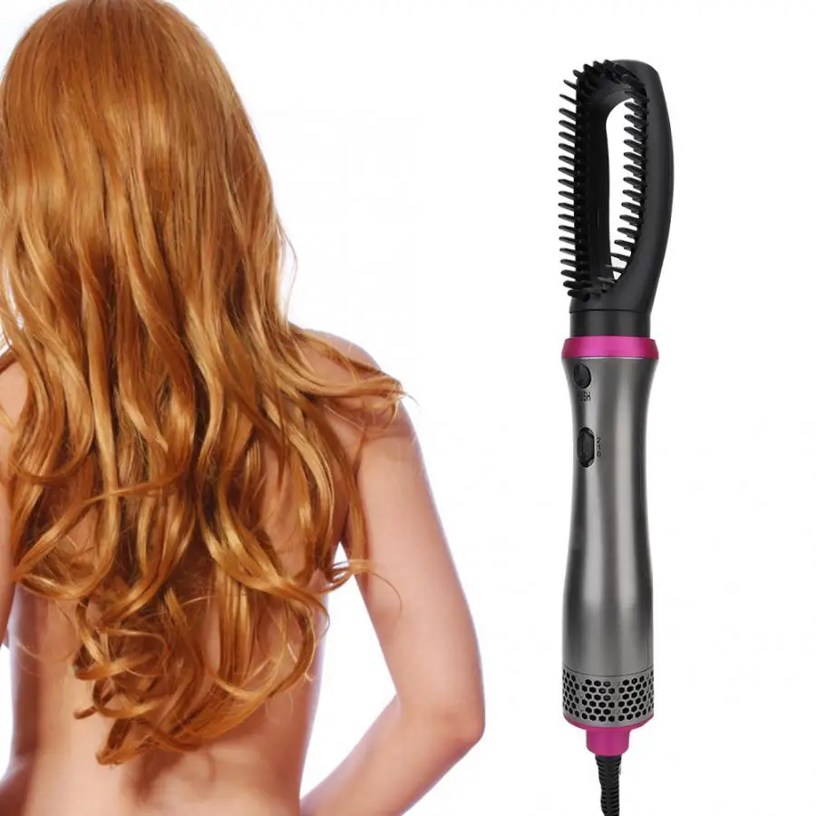 

Hair Brush Multi-functional Hot Air Comb Straightening Curling Hair Dryer Styling Tool with Storage Bag