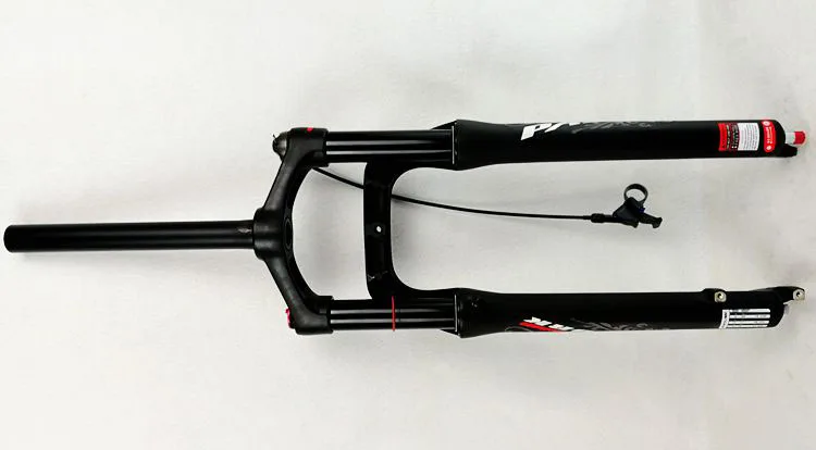 Pasak Fat Bike вилка 2"* 4,0" шина Mtb Cruiser велосипедная Подвеска пневматическая вилка QR 135 мм линия Дистанционное устройство блокировки магниевого алюминиевого сплава