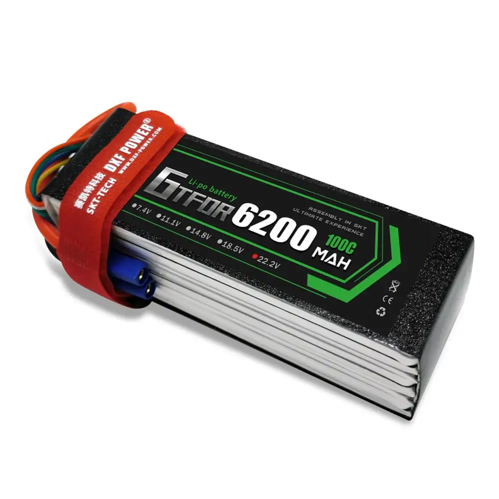 Аккумулятор для квадрокоптера GTFDR RC 22 2 в 6200 мАч 100C 200C 6S XT60 EC5 XT90 DEANS XT150 Lipo|Детали и