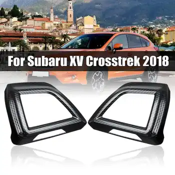 

Carbon Fiber Lo Car Cover Interior Moulding for Subaru 2018 XV Crosstrek Dashboard Side Auto Air Conditioner Vent Air Outlet