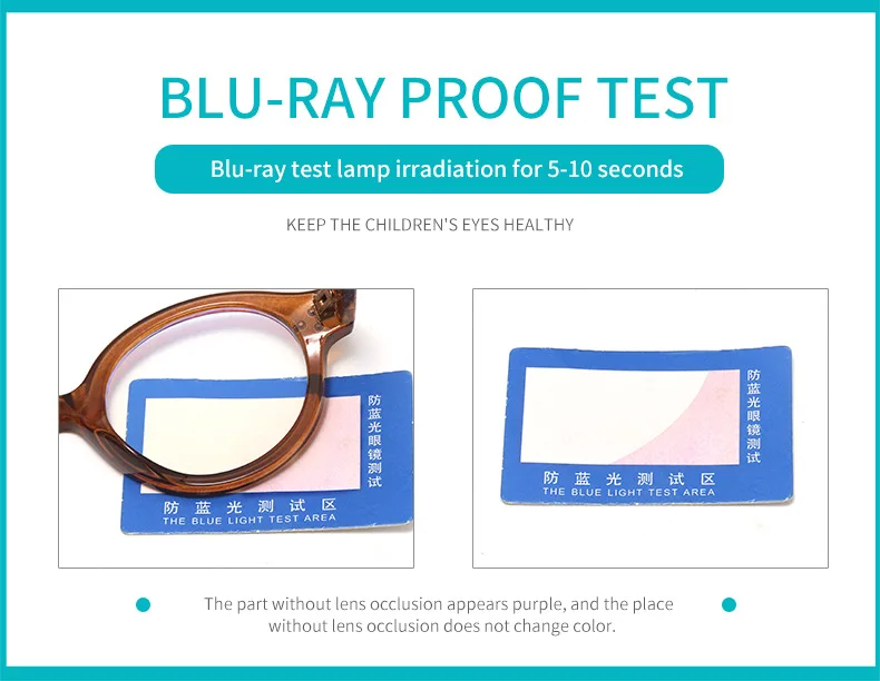 Новые анти-голубые легкие очки детские очки в оправе для близоруких очков Детские Компьютерные очки для девочек и мальчиков прозрачные оправы для очков детей