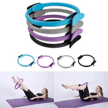 

Yoga Circle Pilates Ring Men Women Unisex Gym Fitness Workout Sports Keep Fit Equipment Accessories 2020 New Arrival