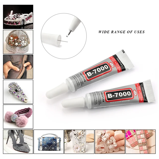 E7000 Adhesive Glue, Medium Viscosity, Multi-Purpose Adhesive Self-Leveling  Formula, suitable for DIY Jewelry Making, DIY Smartphone Case, Gravity