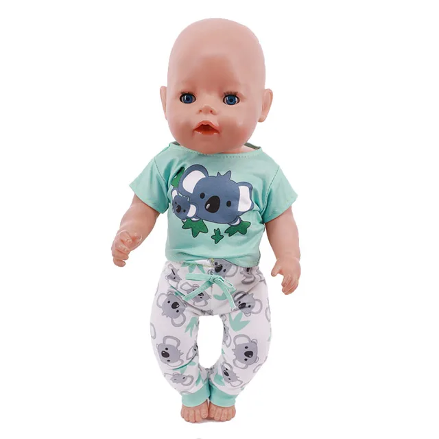  Doll Baby Clothes Unicorn Kitty Dress Fit 18 Inch American&43 CM Reborn New Born Baby Doll OG Girl Doll Russia DIY Gift`s Toy NQ637