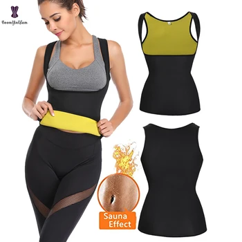 

Sweat Waist Trainer for Women Weight Loss Sauna Effect Neoprene Sweat Corset Vest Plus Size Bustier