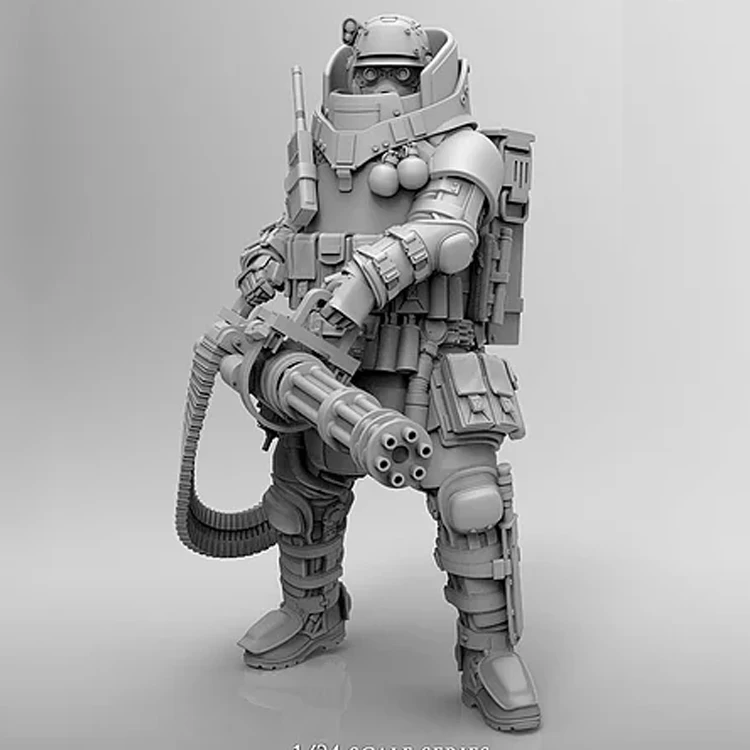one piece 1/35 резиновая солдатская модель российские современные антитеррористические силы Неокрашенная 19206Y3 - Цвет: one piece